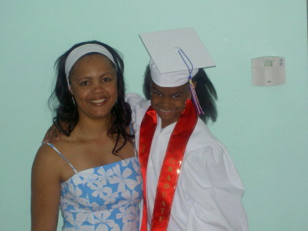 Kindergarden Graduation--mommy and Attahlah