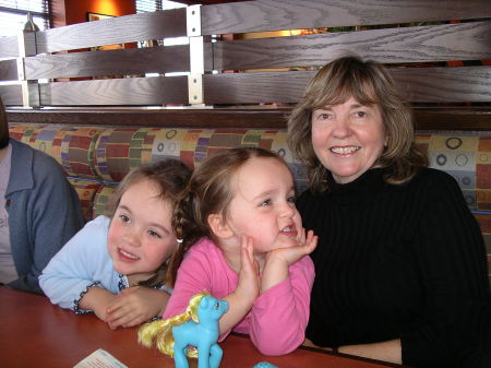 Patricia with Granddaughters Ryland & Darcy