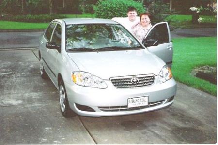 My son, Rex & new car in 2004