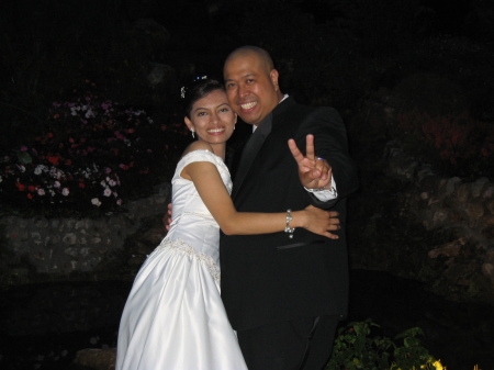 PEACE ON OUR WEDDING DAY
