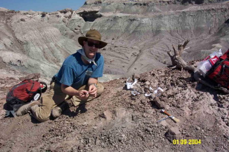 Digging for Aetosaurs - Argentina 2004