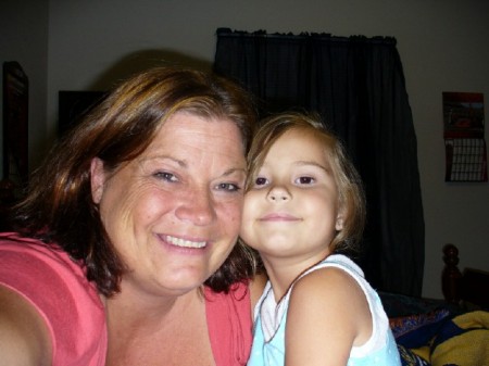 Me and my granddaughter Hannah, 4