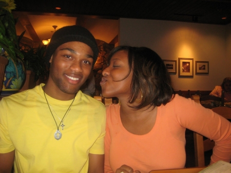 my brother trey & krystal