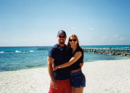 My Husband and Me in Cancun
