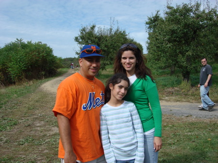 Pumpkin and apple picking