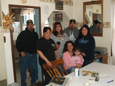 Us and the Suazo clan in Laramie