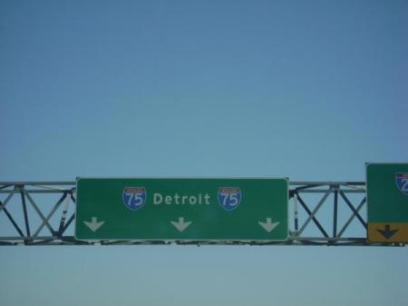 Detroit sign