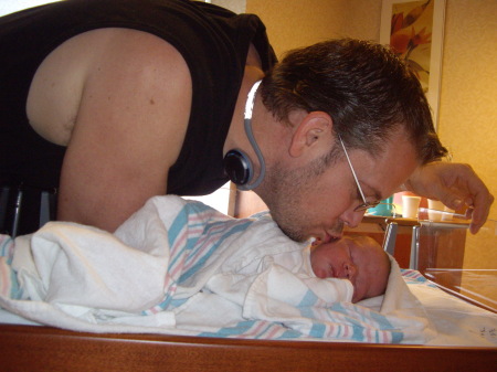 My son being born in hospital,born 06/06/08