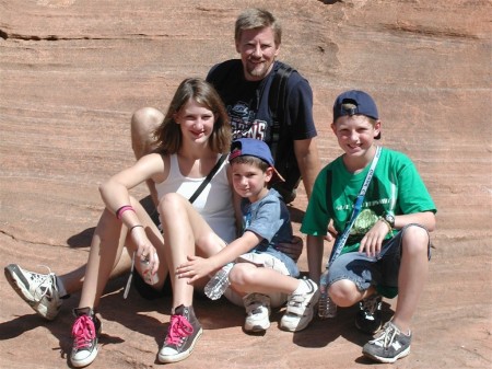 Kids at Grand Canyon