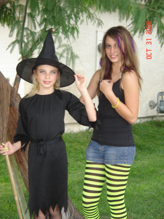 kk and alexa 2008 halloween