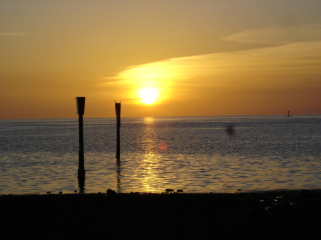 Sunset at Hudson Beach Florida