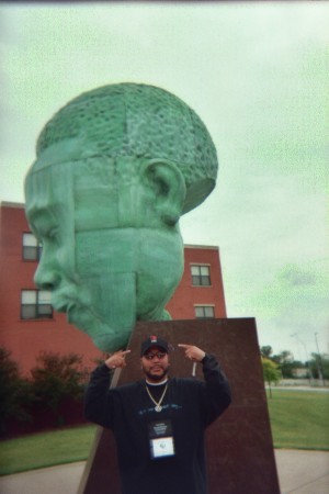 K.C. Charlie Parker statue...