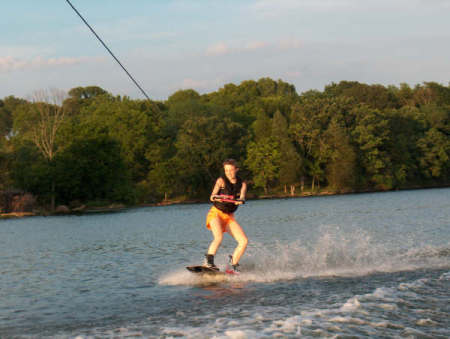 Me Wakeboarding.