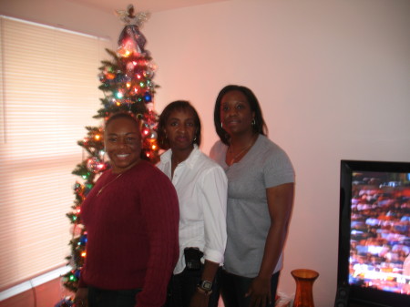 Rosemary, Veronica, and Star at Christmas