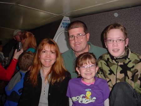 At the top of the St. Louis Arch March 2005