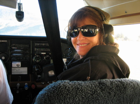 Flying in New Zealand South Island