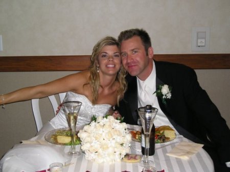 Dave and I at our Wedding 11-5-05