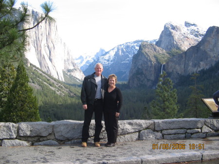 Eunice & Dave at Yosemite