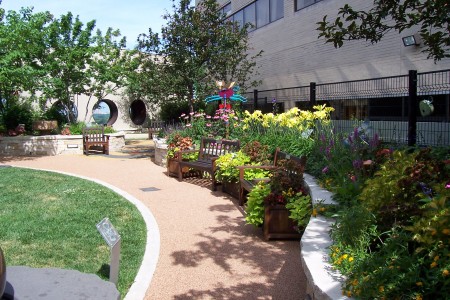 childrens hosp. garden