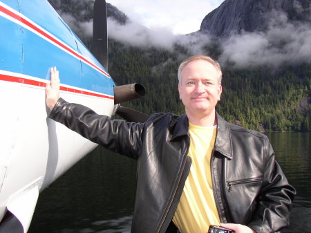 Floatplane ride in Alaska