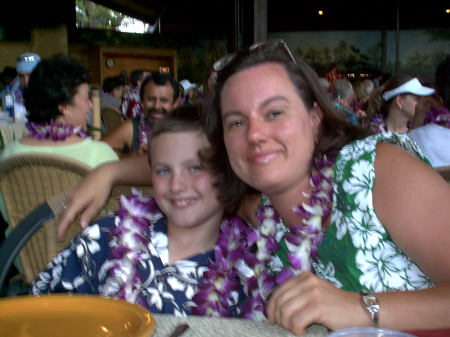 My Son and I in Hawaii 2004