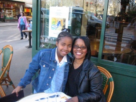 Me and my daughter in Paris, France