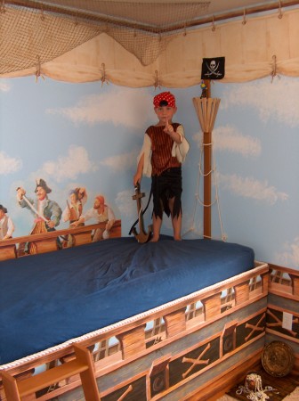 Justins pirate room