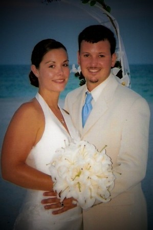 My daughter Jen and new husband Dean