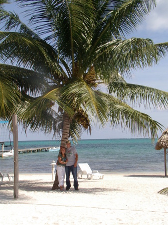 Amanda and Grant in Belize