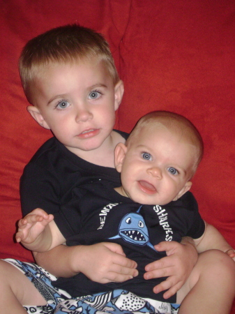 Kaleb & Noah -- August 2007