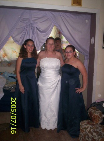 the wedding day my girls and me