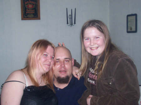 my husband mike and my sister