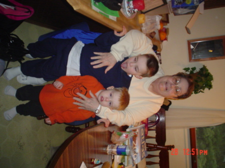 Grandma and her boys Dec 05