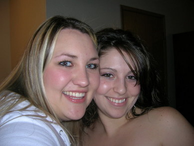 My beautiful daughter (on the right) and her friend julie