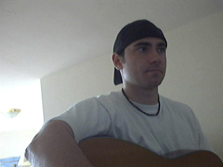 me playing guitar