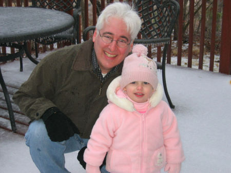 Lauren and Daddy in the snow!!