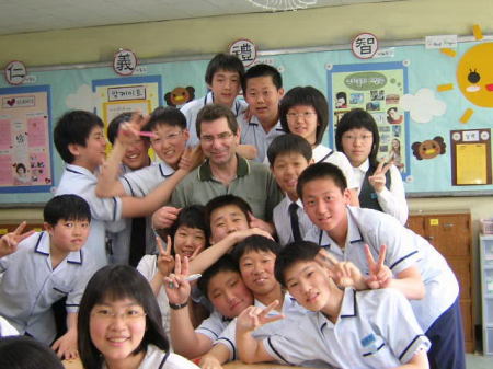 my class in Korea
