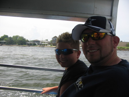 MARK & ZAC IN GALVESTON TX (DUCK TOUR) CROSS COUNTRY TRIP 2007