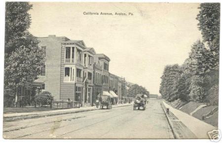 california ave, office down the street & 100 years later