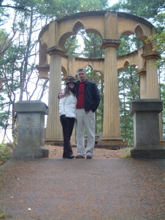 Nycole and I up at Friday Harbor.