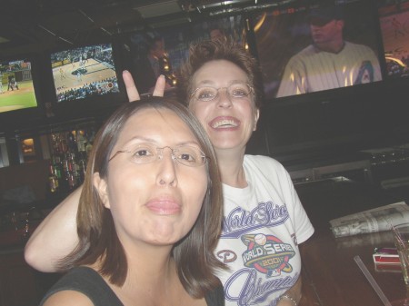 Me and my friend Falinda enjoying a night out in Phoenix