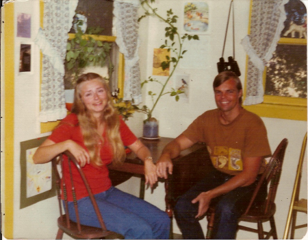 Terry and Carlene at their home