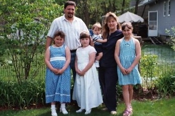 Ashley's First Communion-Family Picture