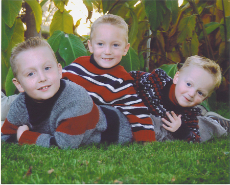 My three sons