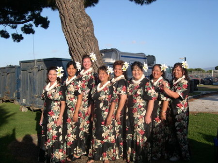 Me with my Hula Sisters ~ Relay for Life, 2005