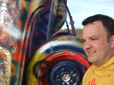 drove by Cadillac Ranch