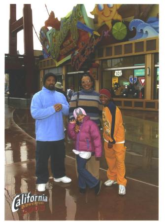 Family at Disneyland 2003