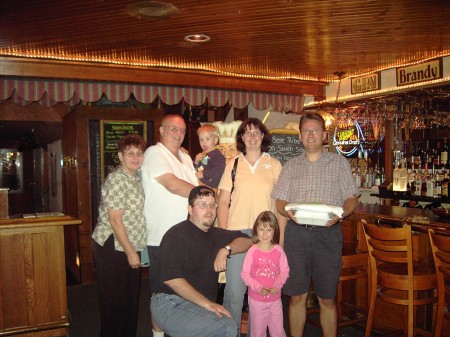 Family at Sanfratello's in Glenwood