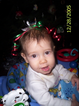 Emilie's first christmas