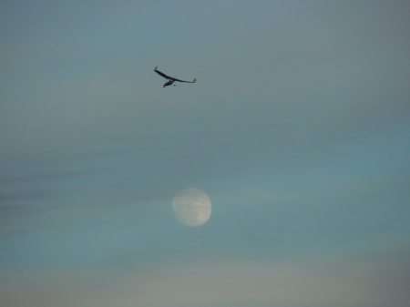 Flying over the Moon